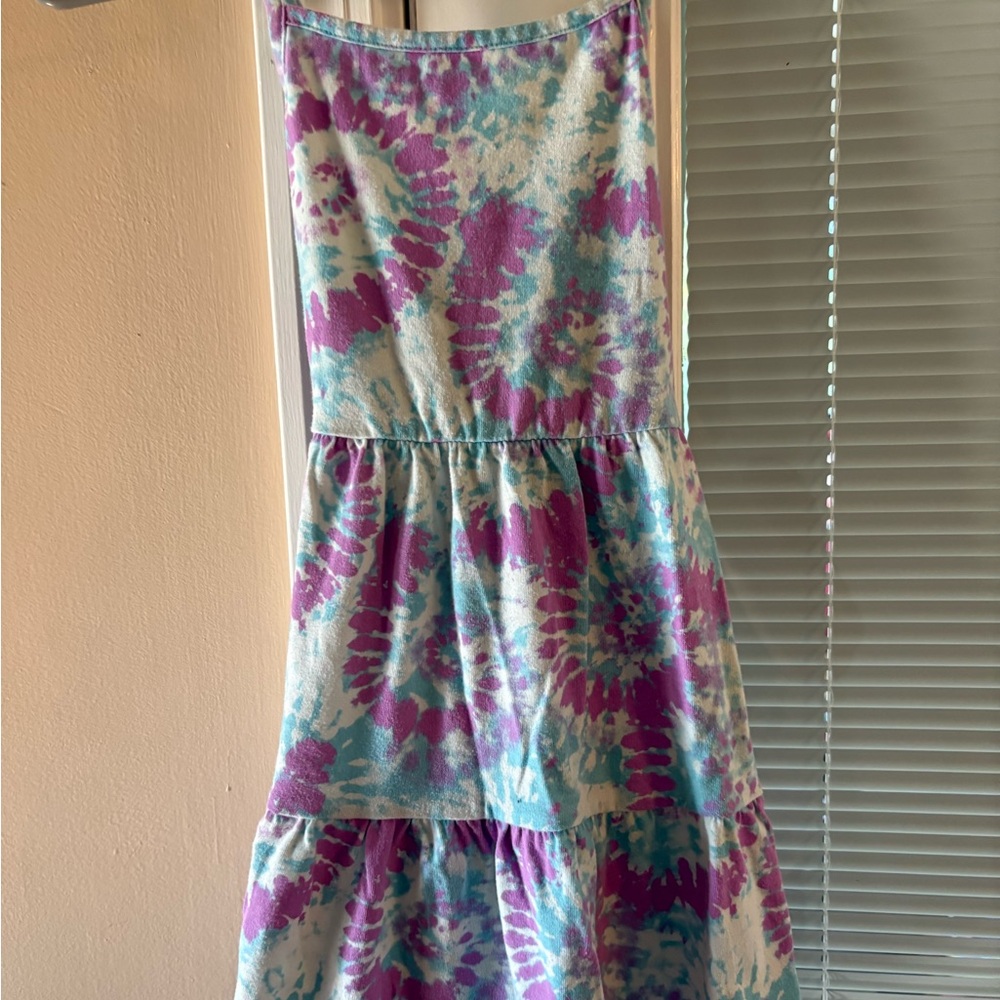 Cat & Jack Pastel Tie-Dye Dress